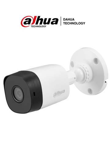 DAHUA HAC-B1A51N-0280B - Cámara Bullet 5 Megapixeles/ Lente de 2.8 mm/ Angulo de 106°/ Visión Nocturna IR de hasta 20 metros/ IP67/ Compatible con CVI , CVBS, AHD, TVI/