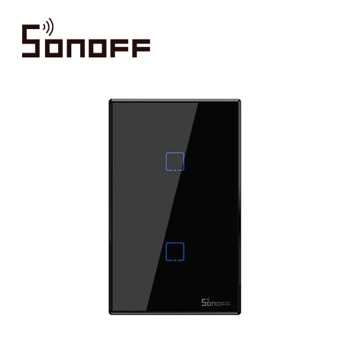 APAGADOR DE PARED TOUCH ON/OFF T3US2C COLOR NEGRO