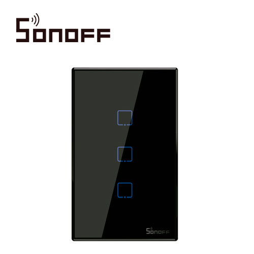 APAGADOR DE PARED TOUCH ON/OFF T3US3C COLOR NEGRO